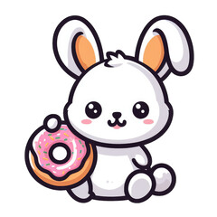 Noble Bunny: A Dignified Animal Grace, Generative AI