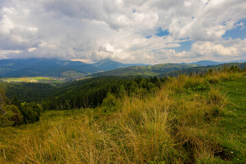Fototapeta na wymiar Mountains in summer