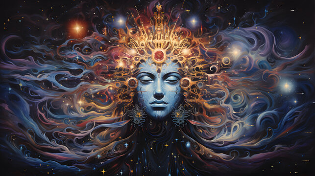 Beautiful fantasy illustration