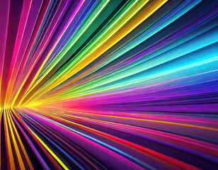abstract colorful lines