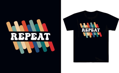Fototapeta premium Unisex typography t shirt design