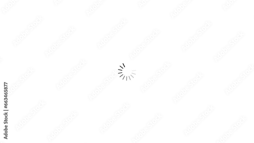 Poster 4k loading animation