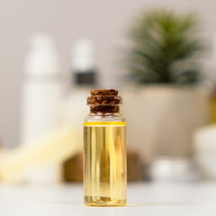 Natural essential oil for facial skin and hair care