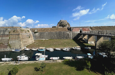 alte Festung von Korfu Stadt