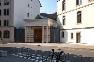 Old town of city of Geneva, Switzerland