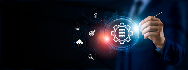 Big Data Unraveled. Navigating the Technological Odyssey in Data Analysis, with VR Screens as the Portal to Data's Secrets.
