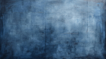 abstract grunge background with blue and black paint on the wall