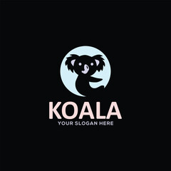 koala logo design vector © awaisi