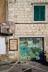 derelict building