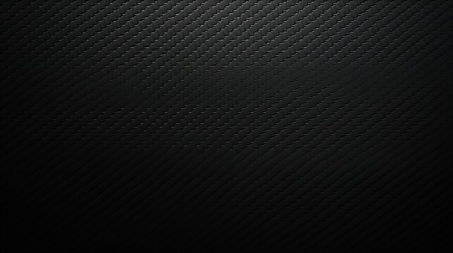 Dark steel carbon fiber texture background. AI generated image
