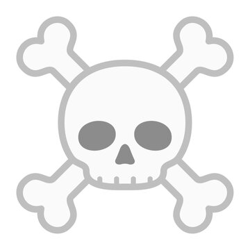 recommend clip art: 骸骨と骨のシンボル