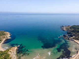 Silistar beach near village of Rezovo, Bulgaria