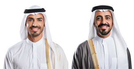 Obraz premium portrait of a young, smiling, confident Arabic businessman posing. Happy man standing successful