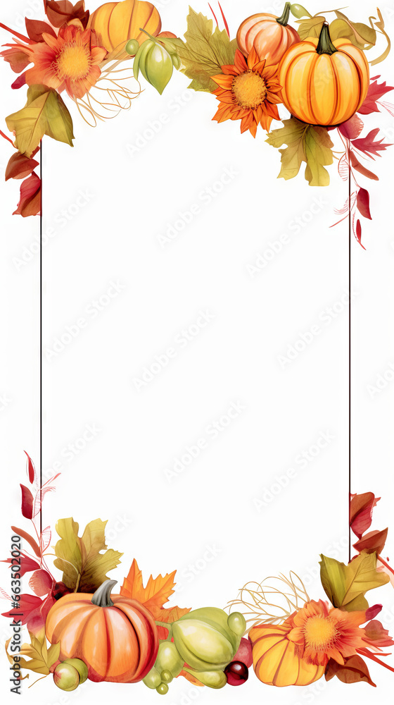 Wall mural thanksgiving background