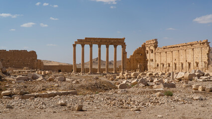 Fototapeta premium Ancient Ruins of Palmyra, Syria