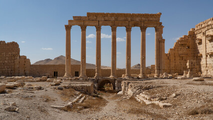 Obraz premium Ancient Ruins of Palmyra, Syria