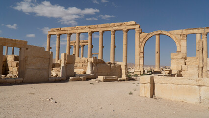 Fototapeta premium Ancient Ruins of Palmyra, Syria
