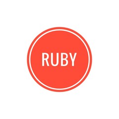 ''Ruby'' Sign