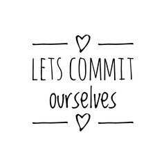 ''Commitment'' Concept, Message
