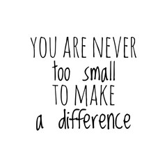 ''Make a difference'' Positive 