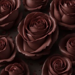chocolate  roses