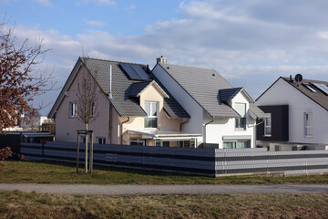 Obraz premium Neubaugebiet