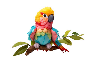 stuffed parrot