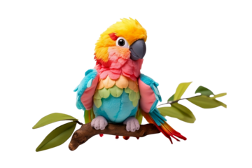 stuffed parrot