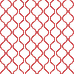 Retro pattern seamless.Abstract background of valentines day.Line and heaart design in 1970s HippieRetro style.Vector pattern ready to use for cloth,textile,wrap.The file has a transparent background.