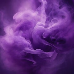 Purple Smoke Background Abstract Smoke Wallpaper Blue Smoky Cloud Illustration AI Generative