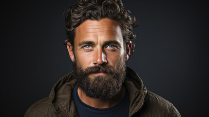 Obraz premium Supreme Swagger: A Portrait of Arrogance. Generative AI