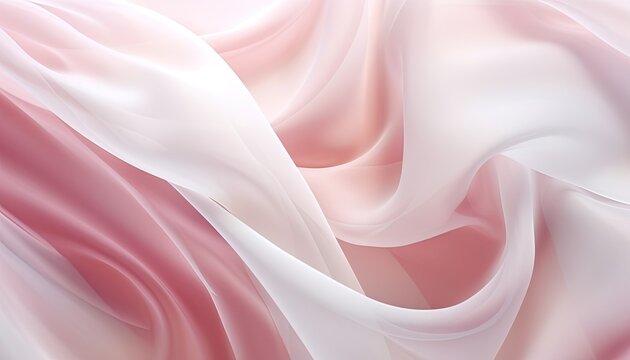 Glistening Elegance: Abstract pink puce Textile in Tranquil  white 