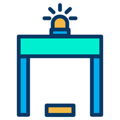 Lineal color Game Control Icon