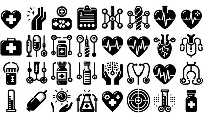 Comprehensive Health Symptoms: Iconic Representation