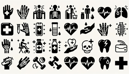 Comprehensive Health Symptoms: Iconic Representation