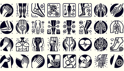 Comprehensive Health Symptoms: Iconic Representation