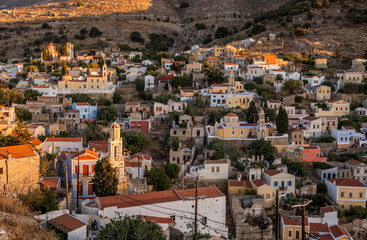 Traditional Settlement - Greece - Symi island (near Rhodes) Dodecanese - 