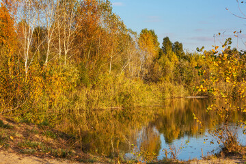 Autumn lake