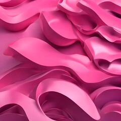 Pink background liquid plastic. Abstract trendy plastic. Bright texture