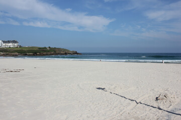 Rapadoira beach in Foz, Spain