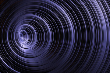 Metal tornado. Part 2. Abstract background. 4. Blue.