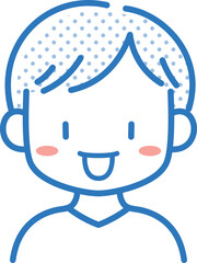 かわいい男の子のイラスト