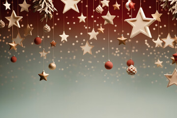 Wallpapers de navidad con motivos navideños, estrellas, abetos, bolas de navidad