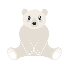 polar bear illustration