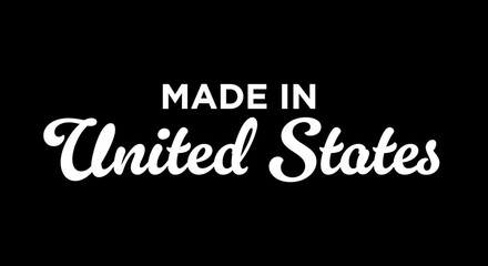 Made in USA, Made in America, American Made, Made In USA, US Logo, USA Manufacture Logo, USA Logo, United States, Clothing Tag, Vector Illustration