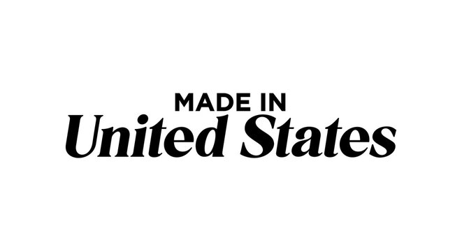 Made in USA, Made in America, American Made, Made In USA, US Logo, USA Manufacture Logo, USA Logo, United States, Clothing Tag, Vector Illustration