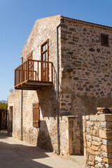 Architectural details and views from around Spinalonga island, Crete, Greece.