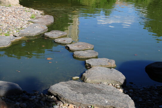 Stone Path over the Water