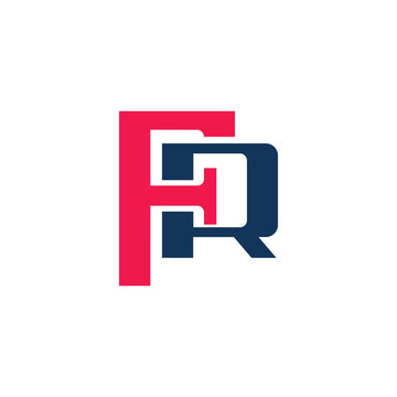 recommend clip art: The monogram is the letter F and R. Elegant and outline.