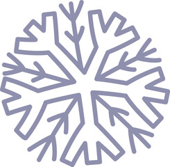 Hand Drawn Snowflake